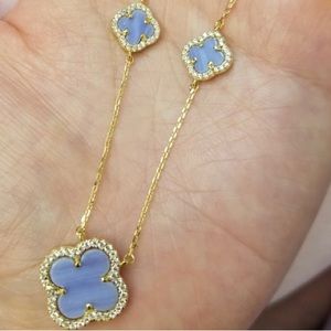 Rachel Zoe Clover Necklace